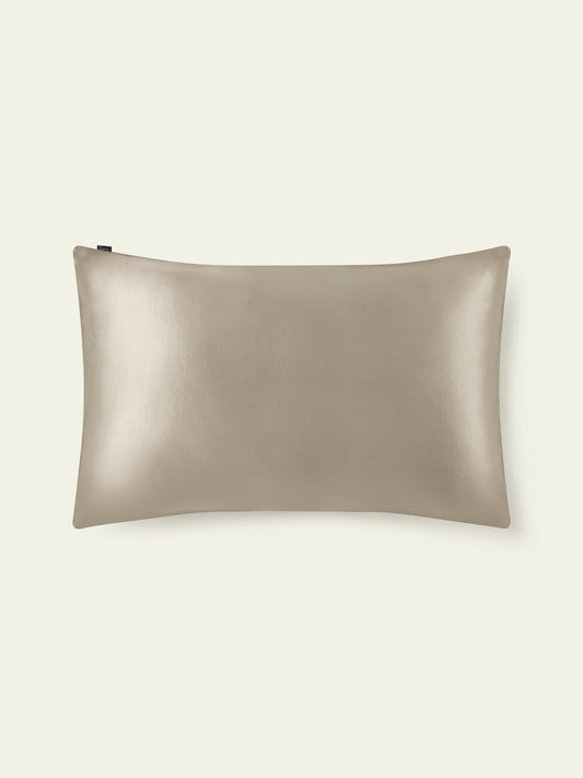 19 Momme Terse Silk Pillowcase Silvergray Standard