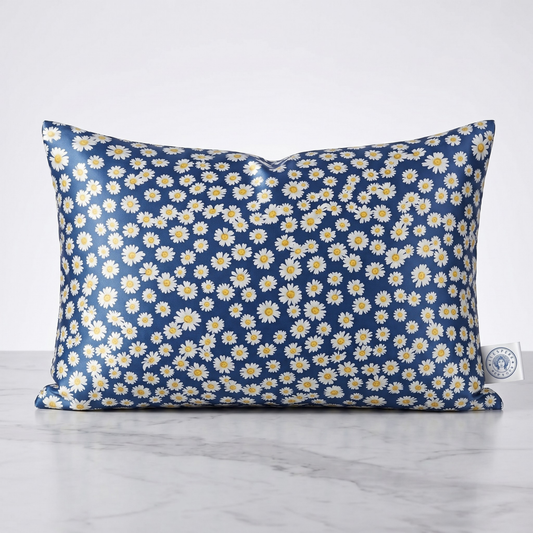 100% Silk Daisy Vesper Pillowcase