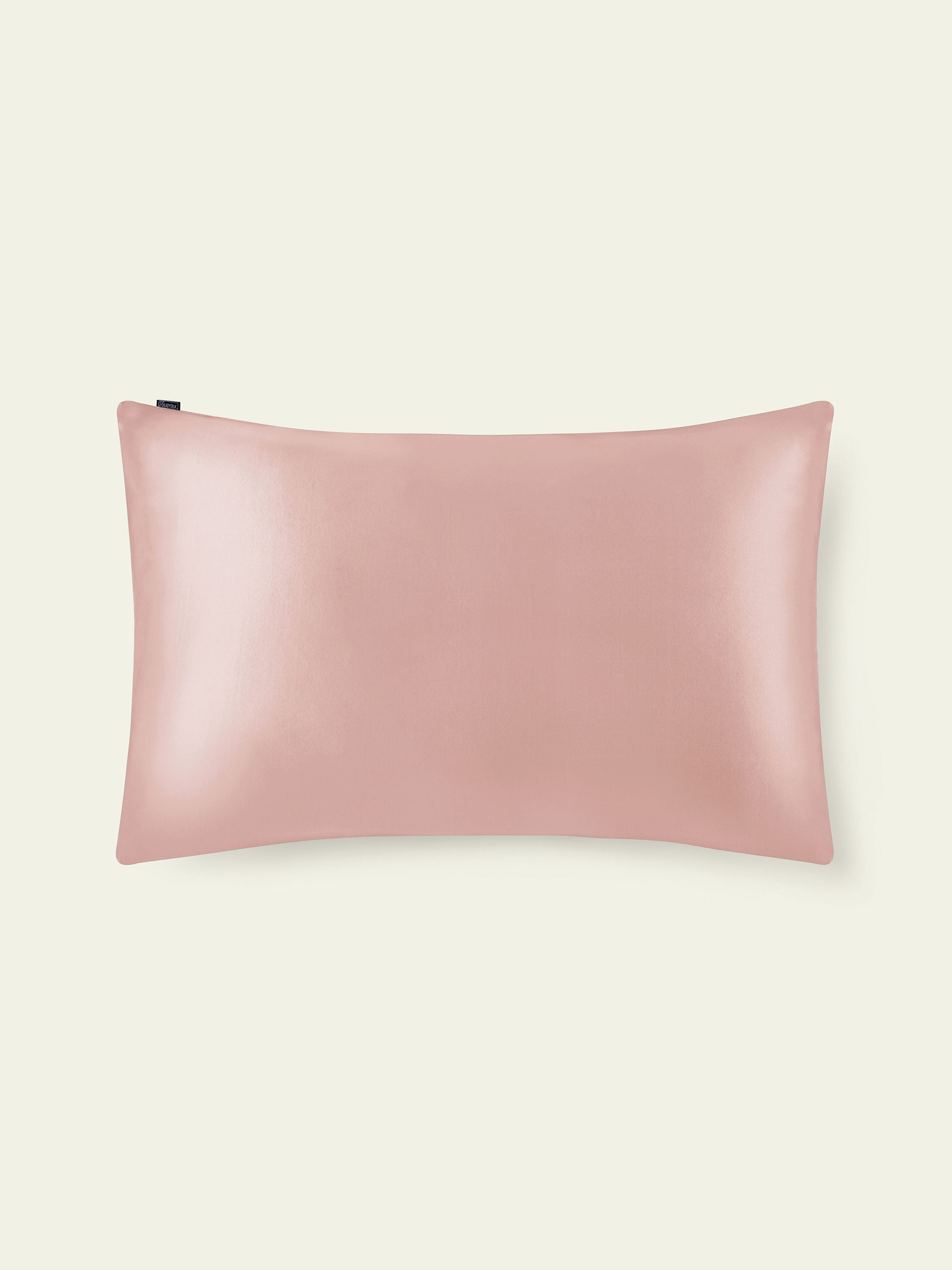 19 Momme Terse Silk Pillowcase Rosy Pink Queen