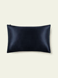 19 Momme Terse Envelope Silk Pillowcase Navy Blue 50x75cm
