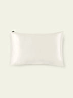 19 Momme Terse Silk Pillowcase Natural White Standard