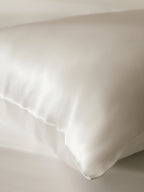 19 Momme Terse Silk Pillowcase Natural White Standard