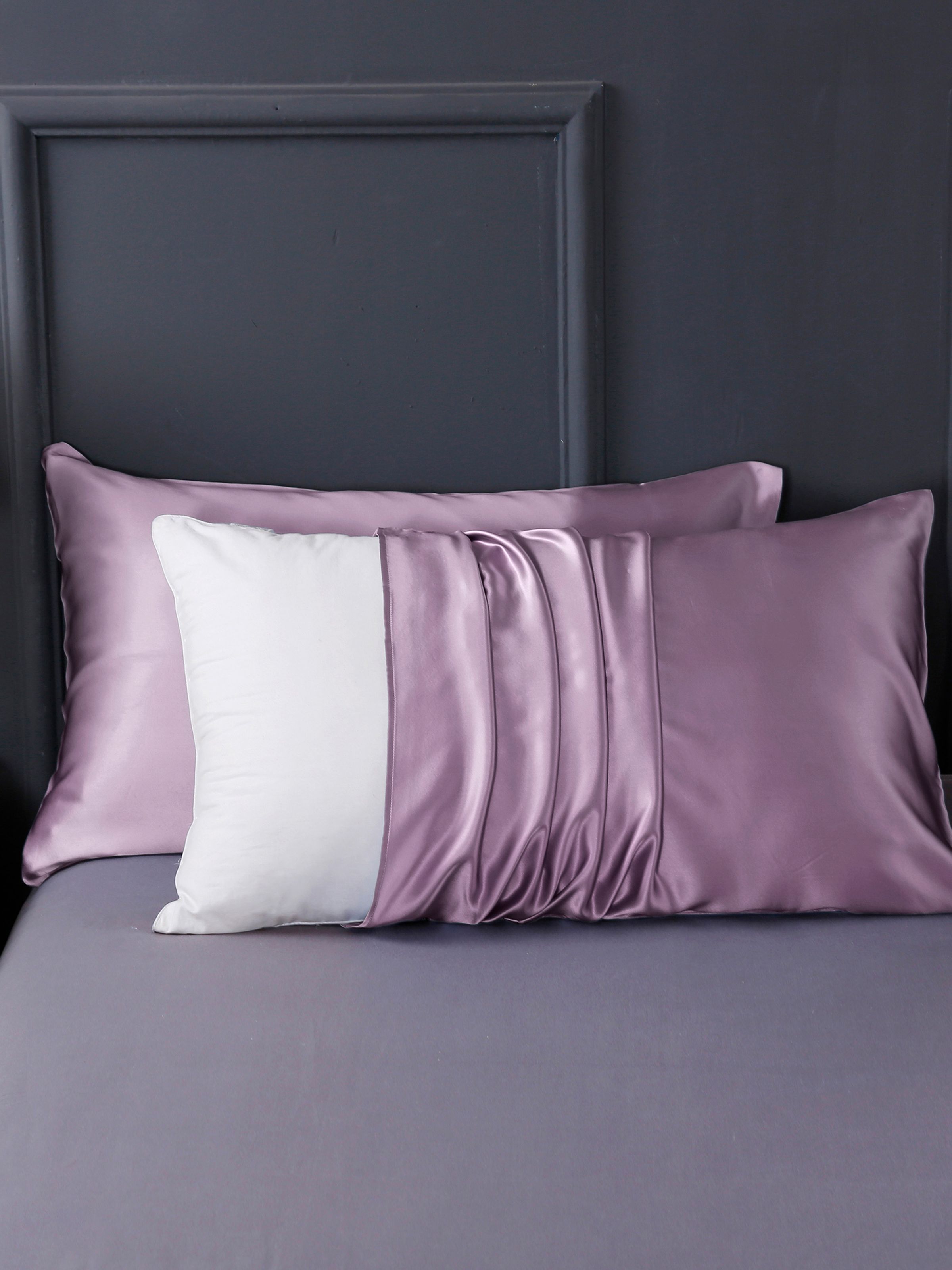 19 Momme Terse Silk Pillowcase Lavender 51x66cm