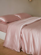 19 Momme Terse Silk Pillowcase Rosy Pink Queen