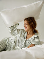 19 Momme Terse Silk Pillowcase Natural White Standard