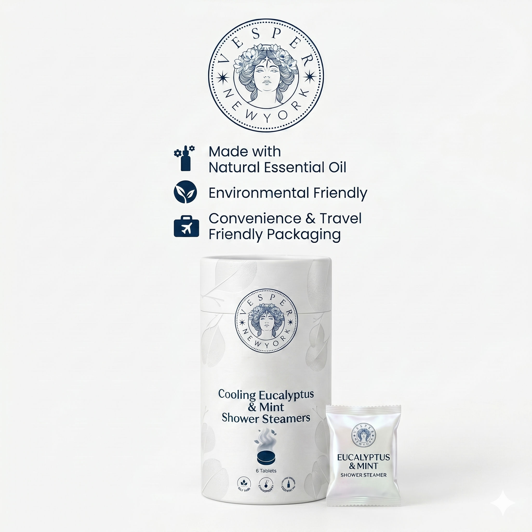 Cooling Eucalyptus & Mint Shower Steamers