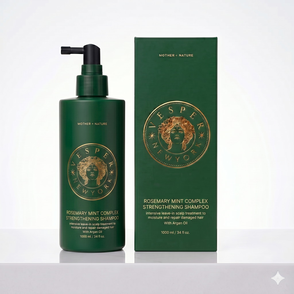 Rosemary Mint Complex Strengthening Scalp Treatment Shampoo - 1000ml