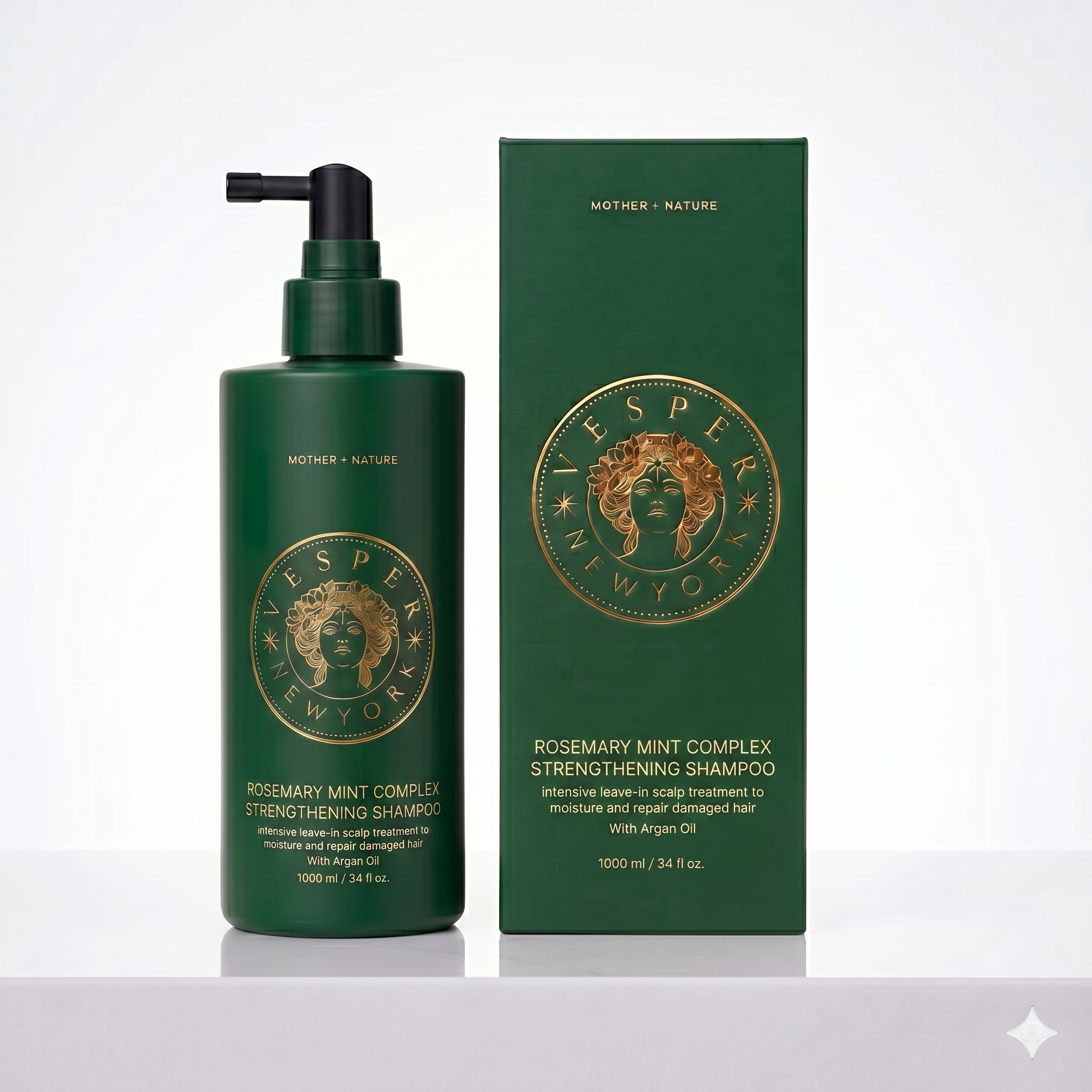Rosemary Mint Complex Strengthening Scalp Treatment Shampoo - 1000ml