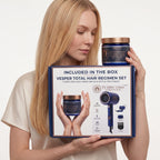 Salon Quality Turbo 3500 Foldable High-Speed Hair Dryer | Midnight Blue