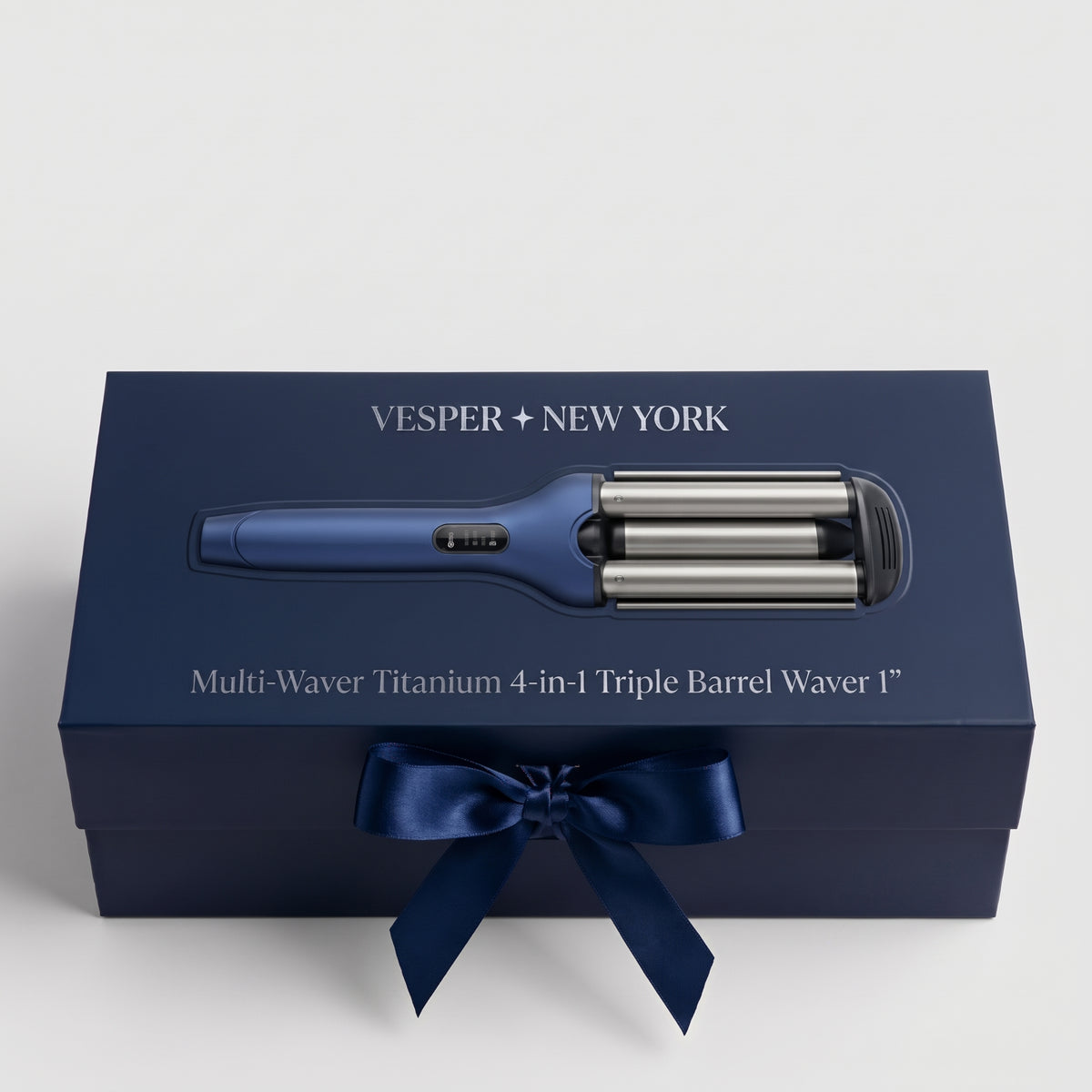 Vesper New York Multi-Waver Titanium 4-in-1  Triple Barrel Waver 1"