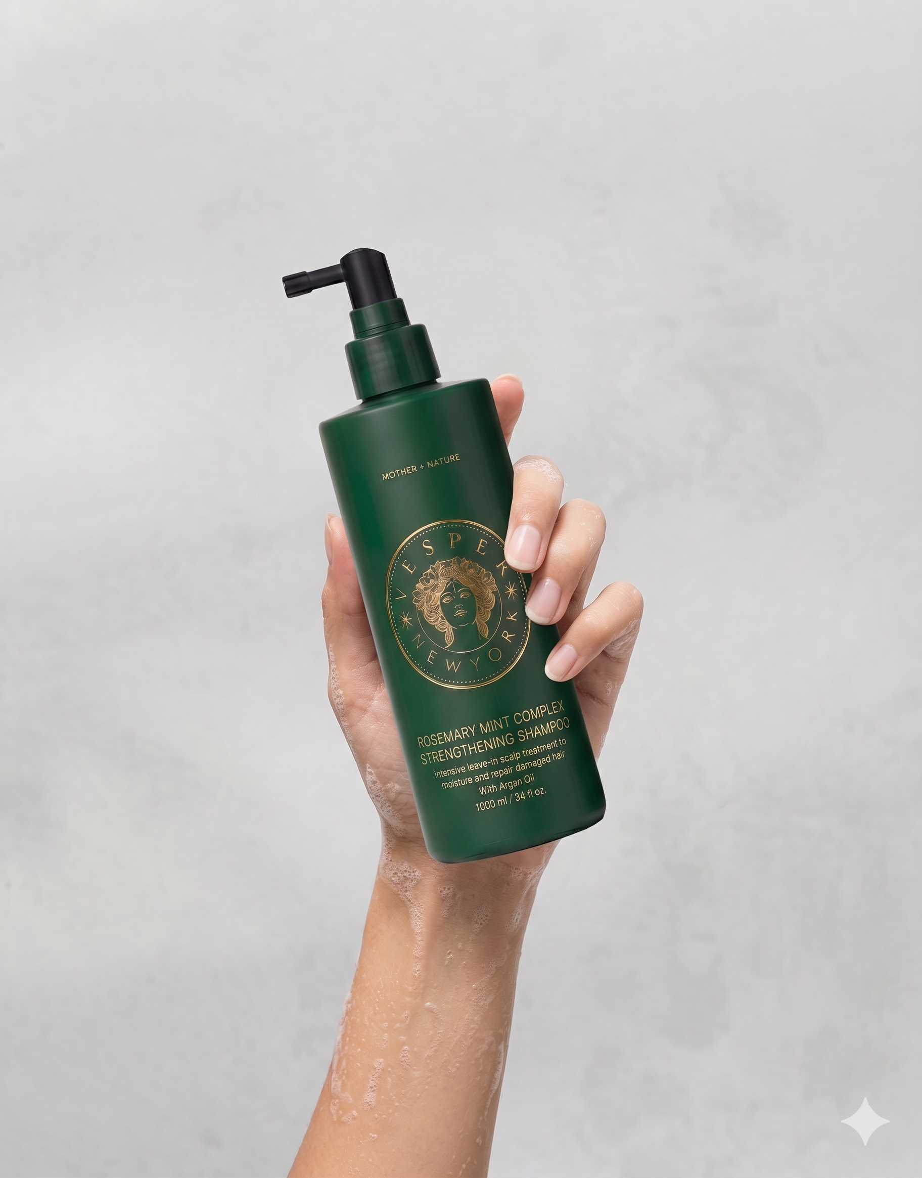 Rosemary Mint Complex Strengthening Scalp Treatment Shampoo - 1000ml