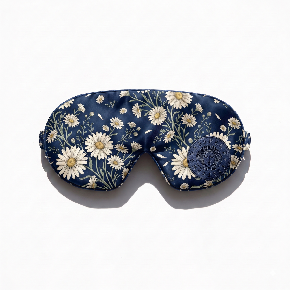 Vesper Blue Silk Sleep Eye Mask