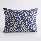 100% Silk Daisy Vesper Blue Pillowcase