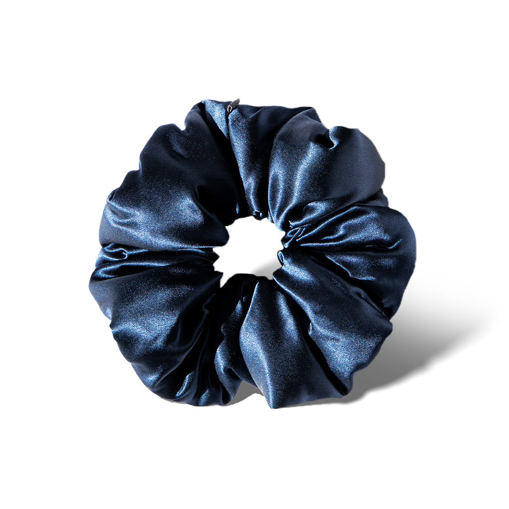 Midnight Blue - Padded Scrunchie