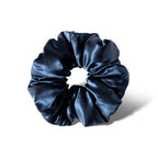 Midnight Blue - Padded Scrunchie