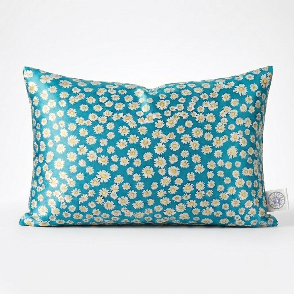 100% Silk Daisy Vesper Pillowcase