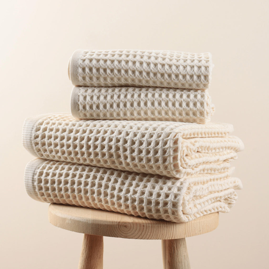 Waffle Turkish Cotton OEKO-TEX Towel 4pcs set