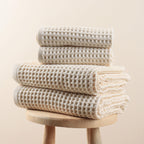 Waffle Turkish Cotton OEKO-TEX Towel 4pcs set