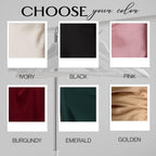 Elegant Silk Midi Dress, Satin Cocktail Party Dress, Sleeveless Evening Dress for Women, Long Satin Prom Dress, Luxury Silver Dress