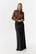 The Celine 30 Momme Silk Slip Skirt