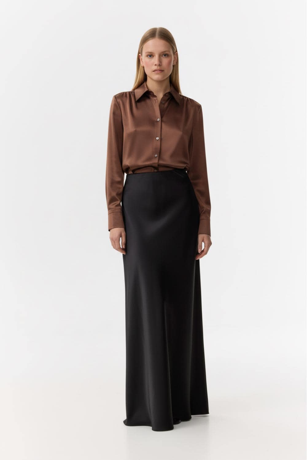 Any Color 100% Silk Slip Skirt, Maxi Bias Cut Mulberry Silk Skirt, Wedding Long Skirt, White Silk Basics, Long Silk Skirt for Women, Alyssa
