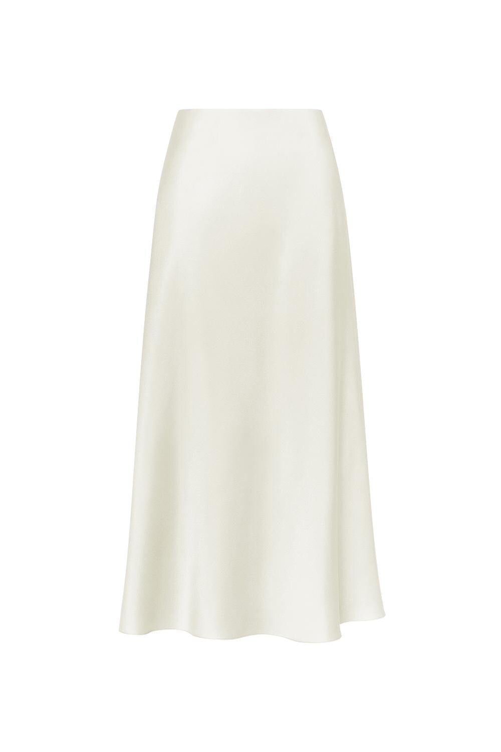 100% mulberry silk slip skirt Silk satin skirt in Colors Bias cut - Final Sale