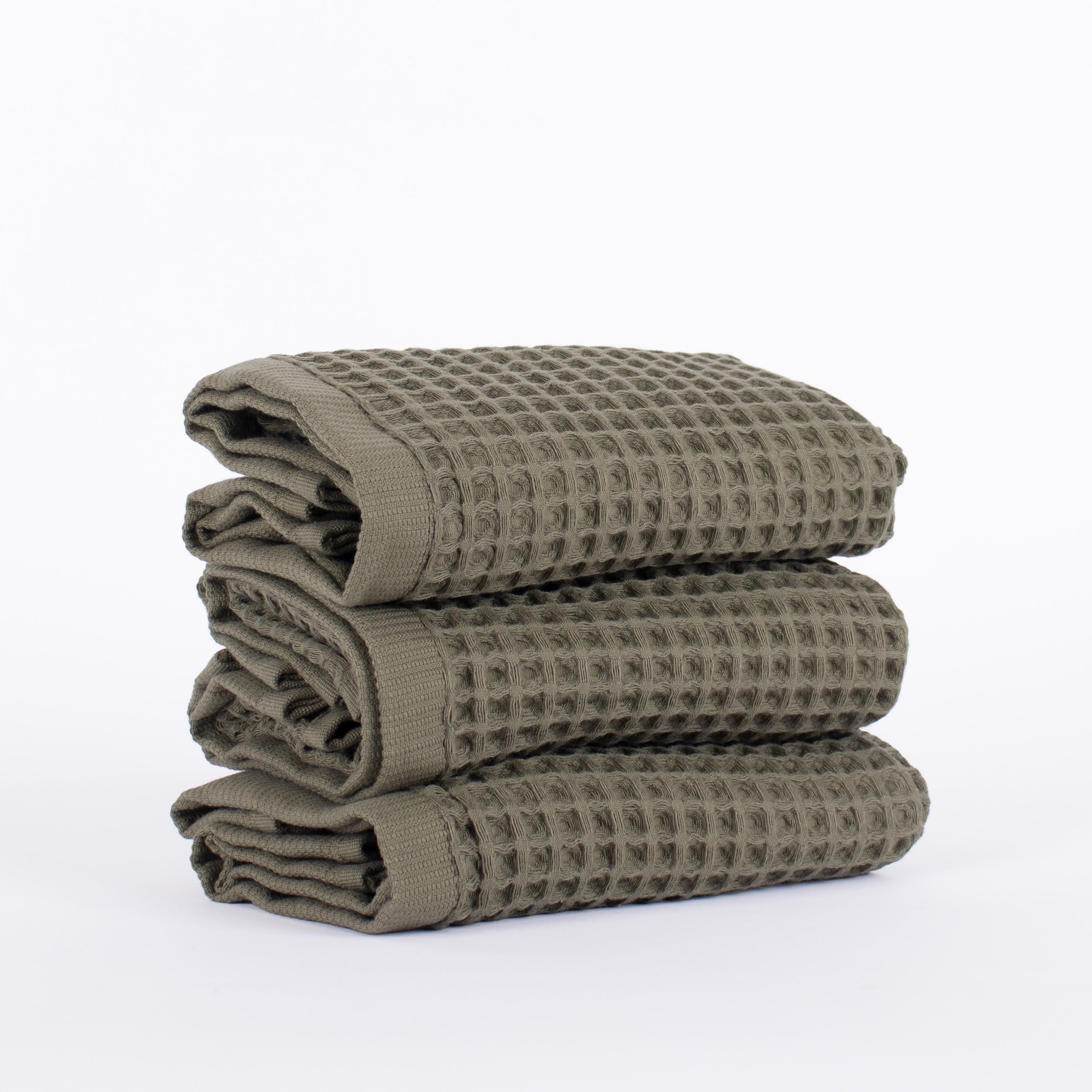 Waffle Turkish Cotton OEKO-TEX Towel 4pcs set