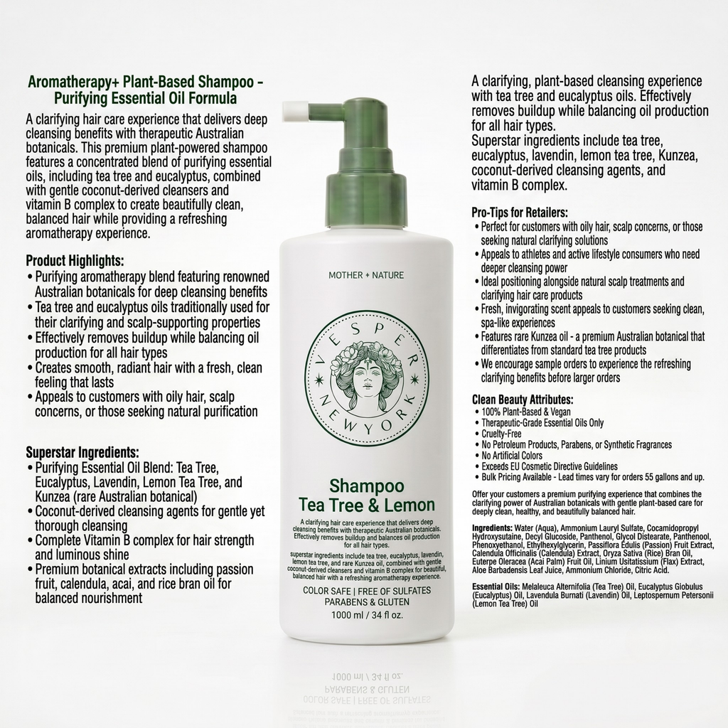 Shampoo Tea Tree & Lemon