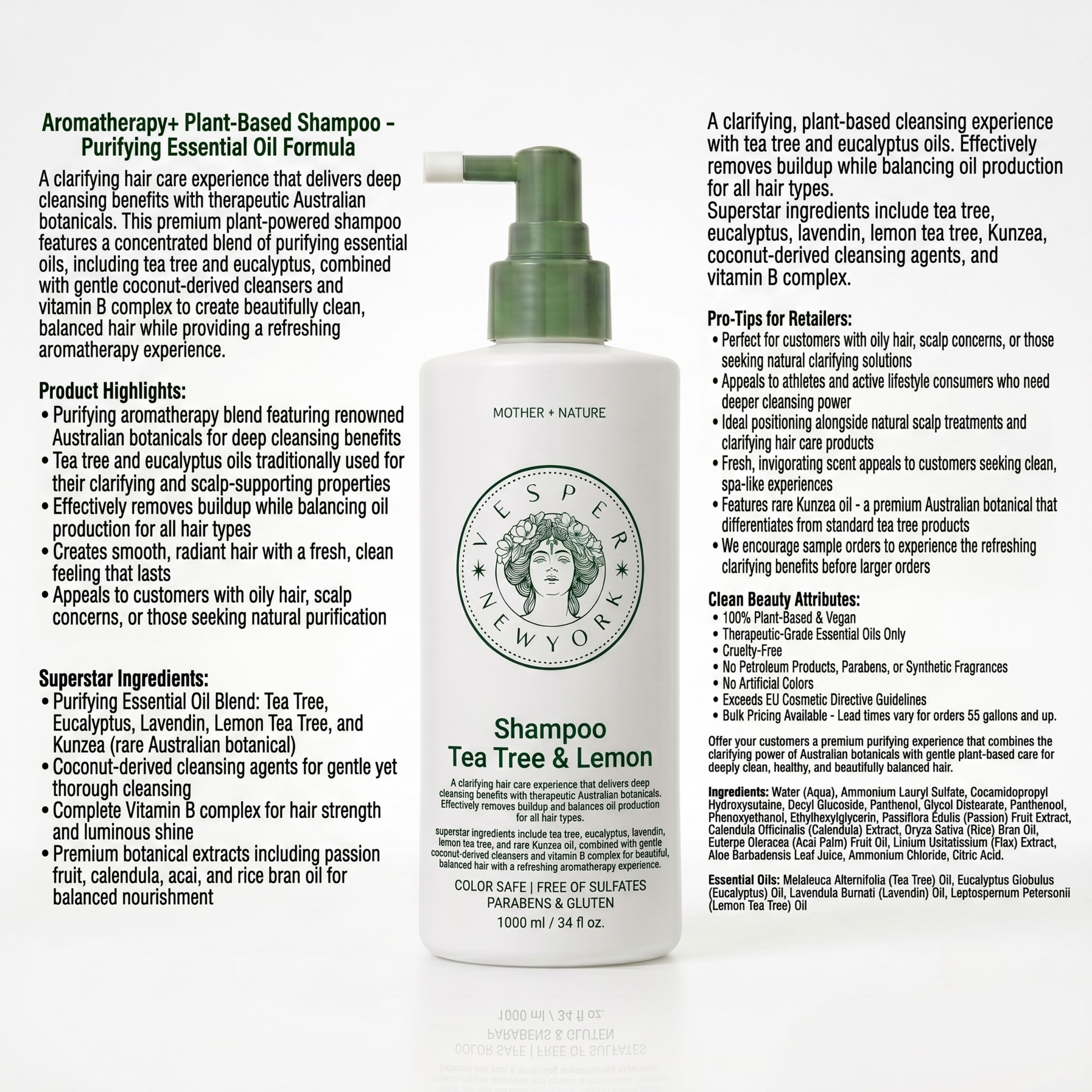 Shampoo Tea Tree & Lemon
