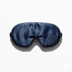 Vesper Blue Silk Sleep Eye Mask