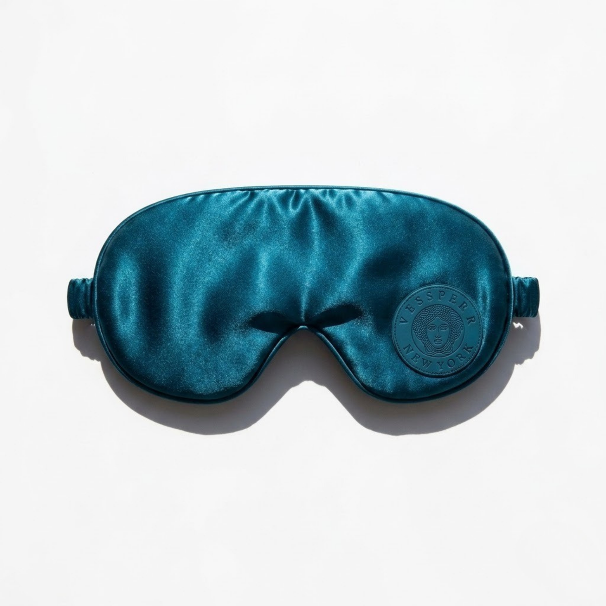 Vesper Blue Silk Sleep Eye Mask